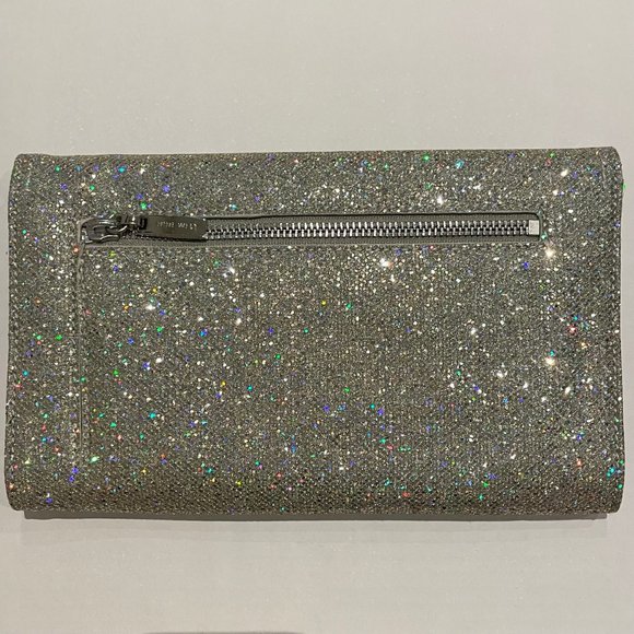 Silver Nine West Clutch - Picture 2 of 10